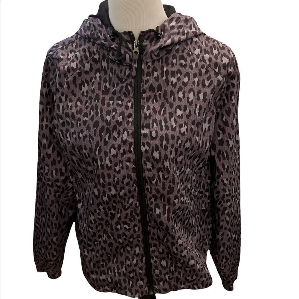 Leopard light weight jacket